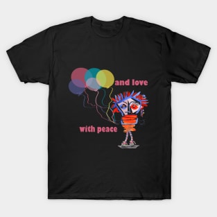 with peace and love T-Shirt